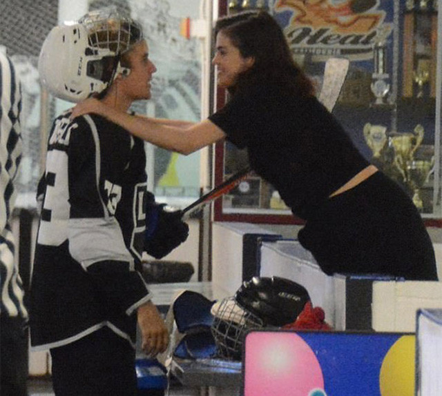 Selena Gomez ile Justin Bieber dudak dudağa! - Resim: 1