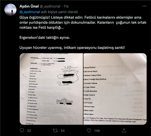 Erdoğan'ın eski metin yazırı Aydın Ünal ile Hilal Kaplan'ın FETÖ kavgası! Açtı ağzını yumdu gözünü - Resim: 1