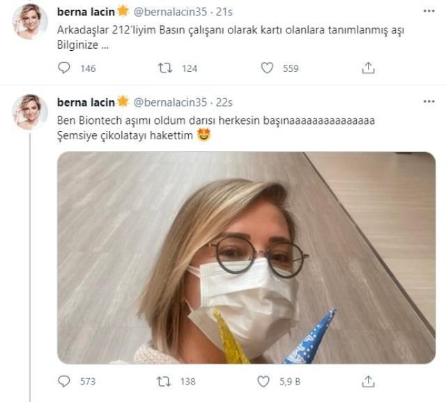 Berna Laçin 50 yaşında nasıl Covid-19 aşısı oldu? Alişan lafı yapıştırdı ortalık karıştı - Resim: 3