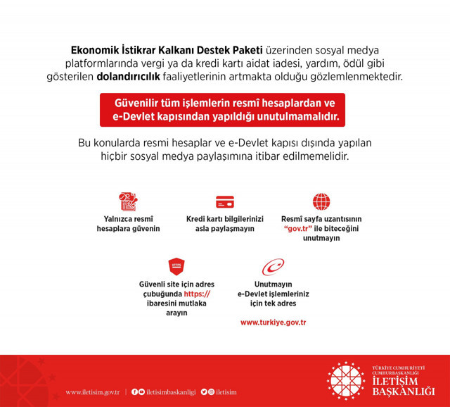 Dolandırıcılar türedi! İletişim Başkanlığı'ndan vatandaşa önemli uyarı geldi - Resim: 0