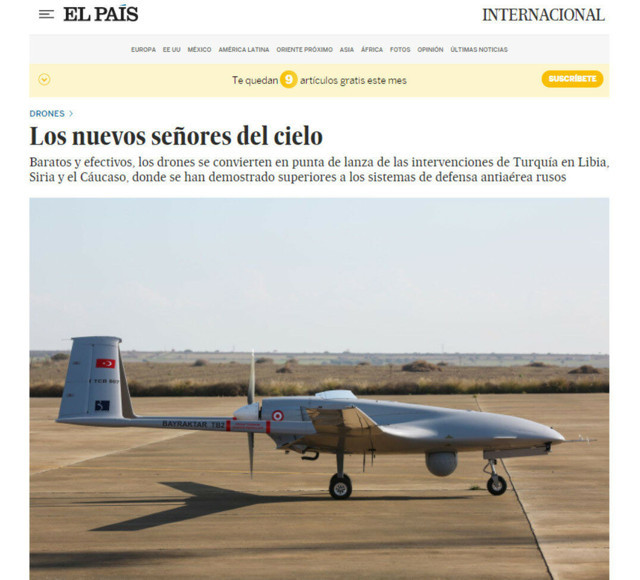 İspanya basınından Türk SİHA'lara övgü - Resim: 0