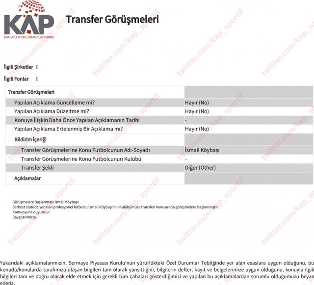 Trabzonspor'dan transferde sürpriz! İsmail Köybaşı KAP'a bildirildi - Resim: 0