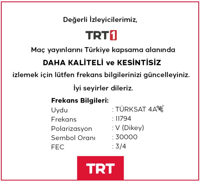 TRT'den çok önemli uyarı! Bunu yapmayan Türkiye-Portekiz Dünya Kupası yarı final maçını izleyemeyecek - Resim: 0