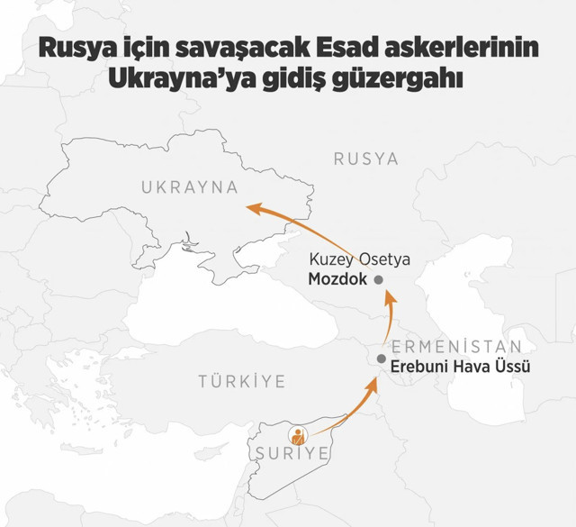Beşşar Esed'in paralı askerleri Rusya için Ukrayna'da savaşacak - Resim: 0