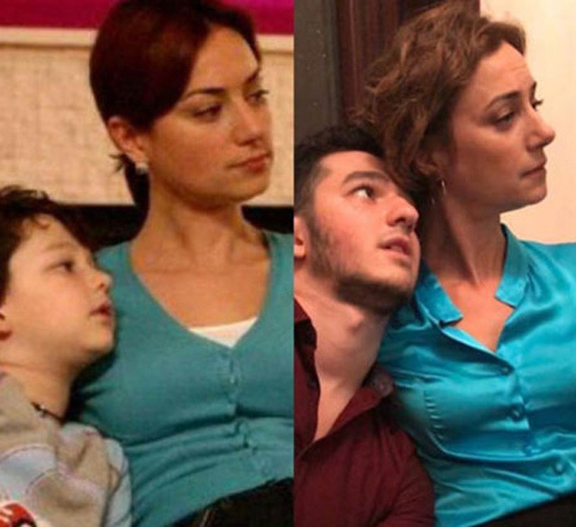 Aliye'nin anne oğulu aynı pozu 14 yıl sonra verdi sosyal medya yıkıldı - Resim: 3