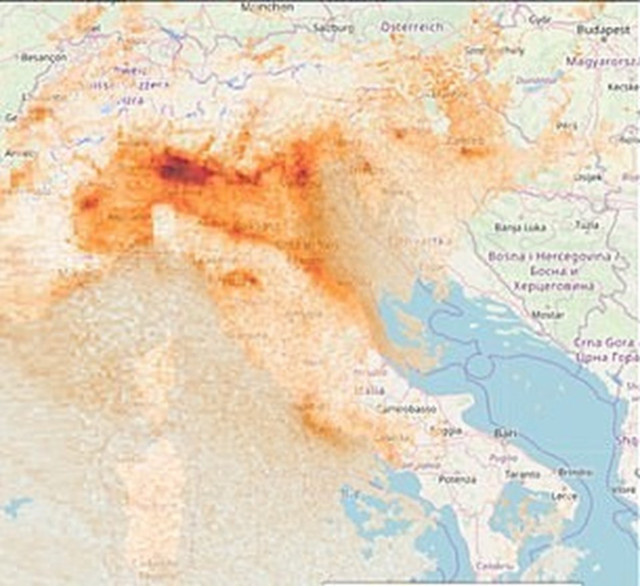 İtalya'daki Coronavirus karantinası hava kirliliğini azalttı - Resim: 0