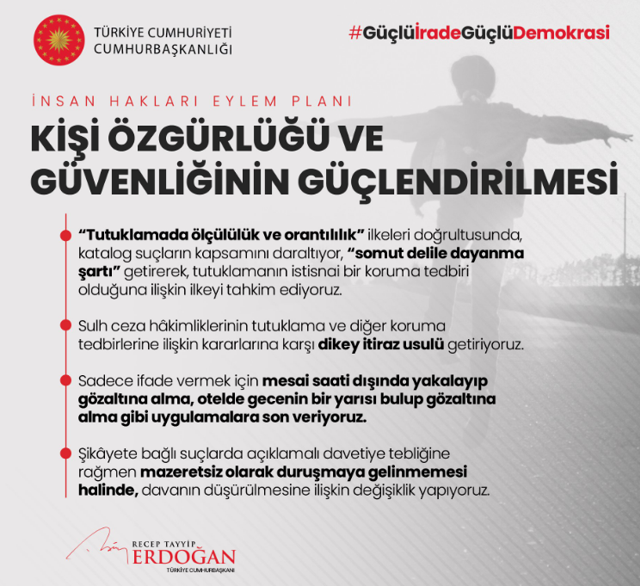 Erdoğan, İnsan Hakları Eylem Planı'nı açıkladı! İşte madde madde hukuk reformu - Resim: 4