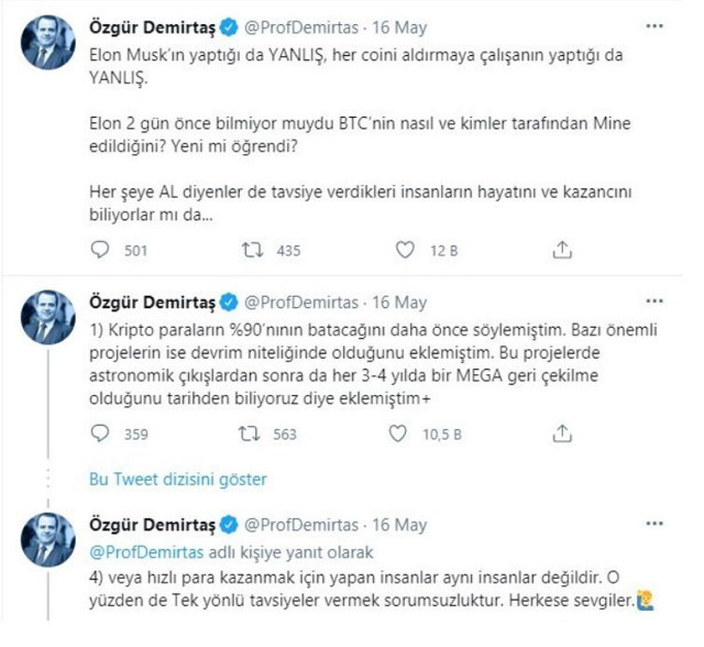 Ekonomist Özgür Demirtaş'tan çarpıcı kripto para uyarısı: Çok büyük hata yapıyorlar - Resim: 0