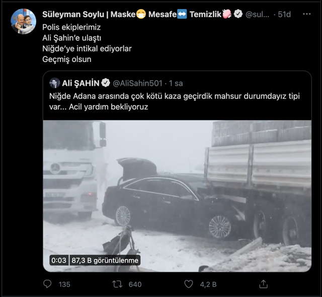 AK Partili milletvekilinin "Acil yardım bekliyoruz" çağrısına Süleyman Soylu'dan cevap geldi - Resim: 0