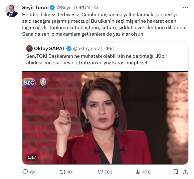 CHP'den Ekrem İmamoğlu'na 'kıt beyinli' diyen Oktay Saral'a ağır cevap! 'Meczup, lağım ağızlı...' - Resim: 0