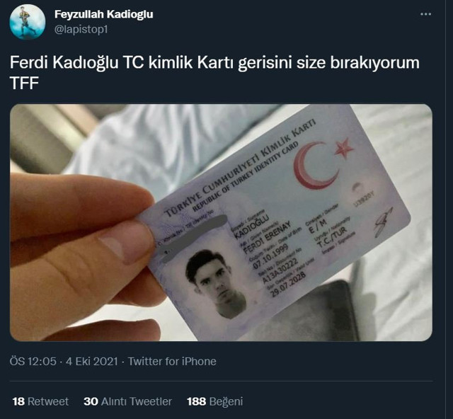 "Türk vatandaşı olmalı" demişti! Stefan Kuntz'un sözlerine Ferdi Kadıoğlu’nun babasından cevap - Resim: 0