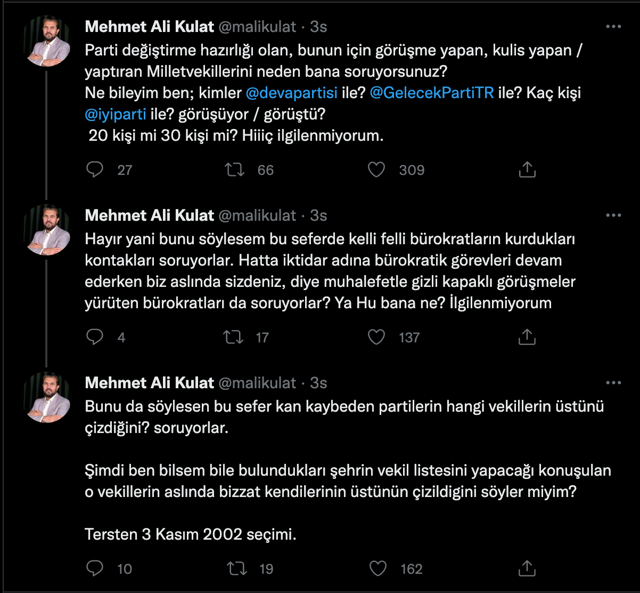 Ünlü anketçiden bomba kulisler! 30 kadar milletvekili İYİ Parti, DEVA ve Gelecek Partileriyle görüşüyor - Resim: 0