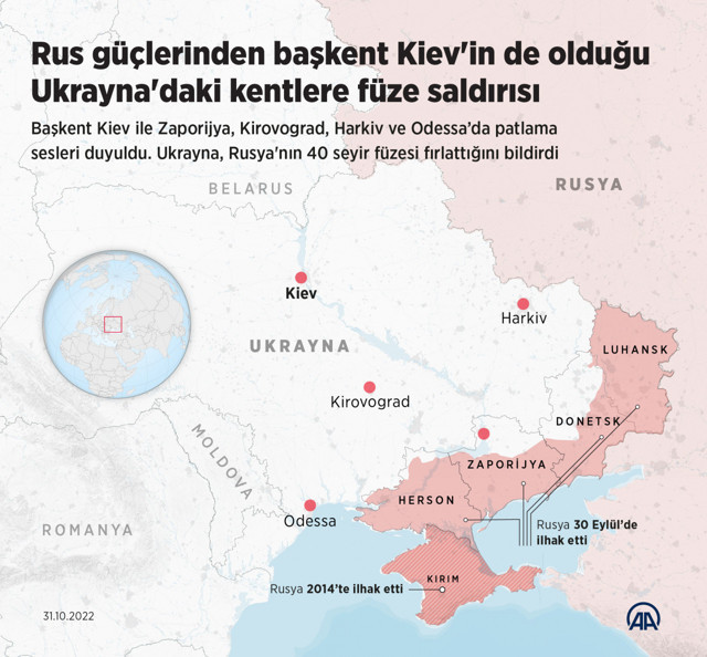 Ukrayna'dan patlama sesleri geliyor! Füze fırlatıldığı duyuruldu - Resim: 0
