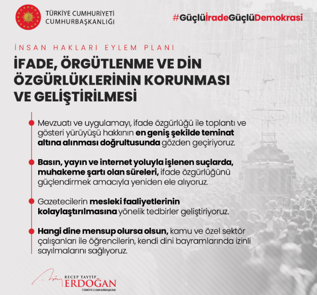 Erdoğan, İnsan Hakları Eylem Planı'nı açıkladı! İşte madde madde hukuk reformu - Resim: 3