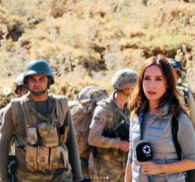 Star TV spikeri Nazlı Çelik Mehmetçik'le birlikte operasyona katıldı! Paylaştığı nota mesaj yağdı - Resim: 1