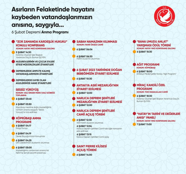 Hatay'da eğitim ve öğretime 1 günlük ara verildi! Depremin 1. yıldönümü... - Resim: 0