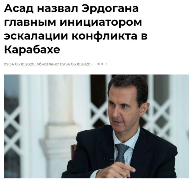 Esad: Dağlık Karabağ'da Ermenistan'ın yanındayız Türkiye suçlu - Resim: 0