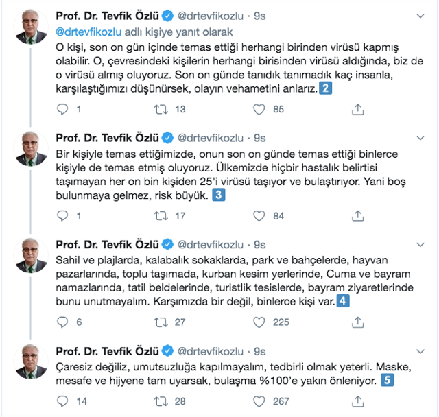 Bilim Kurulu Üyesi Tevfik Özlü açıkladı! Her on bin kişiden 25'i virüsü taşıyor - Resim: 1