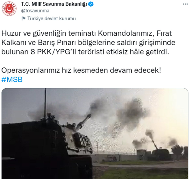 Terör örgütü PKK'ya bir darbe daha! MSB açıkladı çok sayıda terörist öldürüldü - Resim: 1