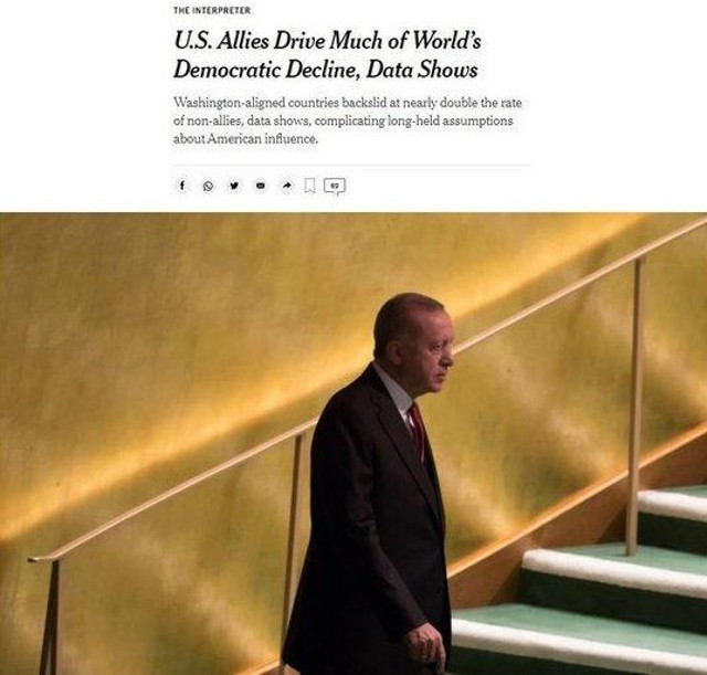 ABD basınından Erdoğan fotoğrafıyla Türkiye'yi hedefe koyan skandal algı operasyonu - Resim: 0