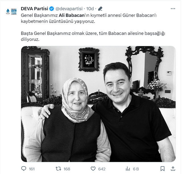 Ali Babacan'a acı üstüne acı! 1 ay içinde babasından sonra annesi de vefat etti - Resim: 0