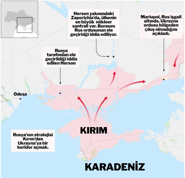 Putin'in Ukrayna savaş planı belli oldu! Ukrayna'yı ikiye bölecek sonra imha edecek - Resim: 1
