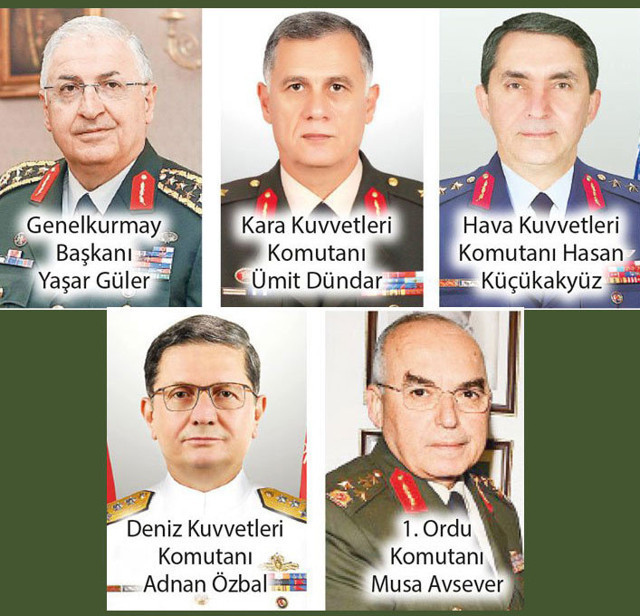 Yaşar Güler 15 gün farkla kalıyor! Kara, hava ve deniz kuvvetleri komutanları değişiyor - Resim: 0