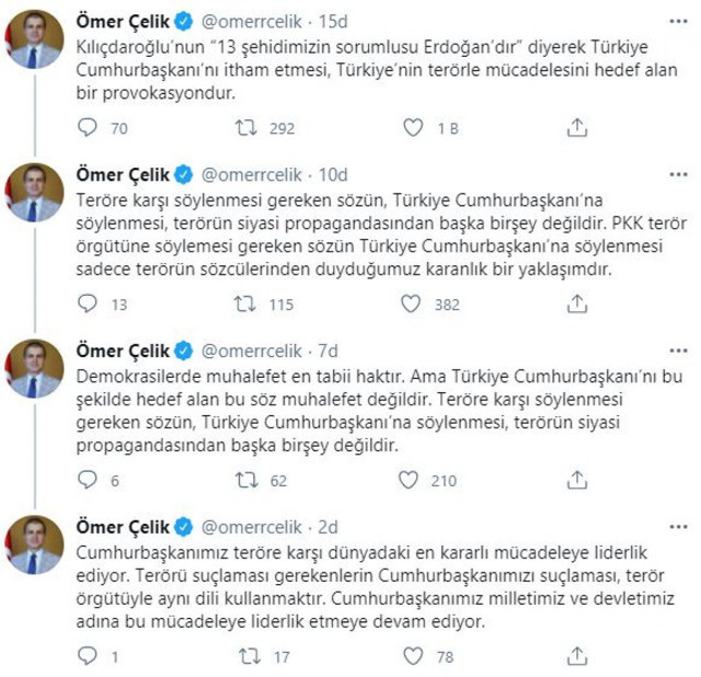 Ömer Çelik'ten Kemal Kılıçdaroğlu'na tepki: Provokasyondur - Resim: 0