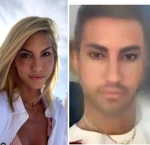 Filtreli ünlüler sosyal medyayı salladı! Çağla Şikel bakın kime benzedi - Resim: 2