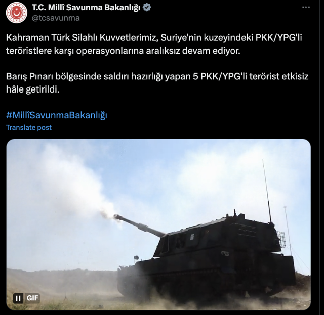 MSB duyurdu! Saldırı hazırlığı yapan teröristler etkisiz hale getirildi - Resim: 0