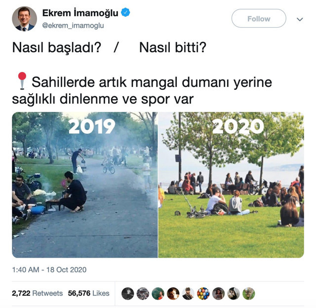 Ekrem İmamoğlu fena yakalandı! '2020'de bu hale getirdik' dediği fotoğraf 2014 tarihli çıktı - Resim: 0