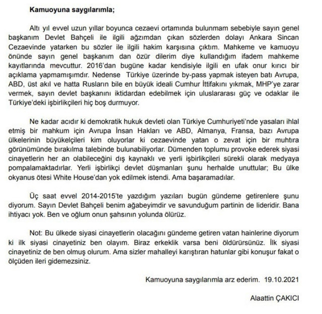 Alaattin Çakıcı'dan Kılıçdaroğlu'na siyasi cinayet tepkisi biraz erkeklik varsa beni öldürürsünüz - Resim: 0
