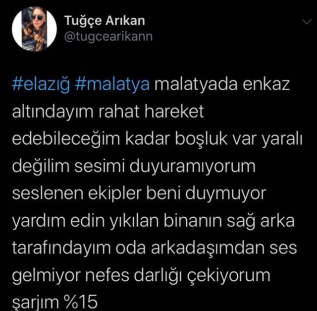 Provokatif paylaşımlara soruşturma başlatıldı! 'Enkaz altındayım' - Resim: 1