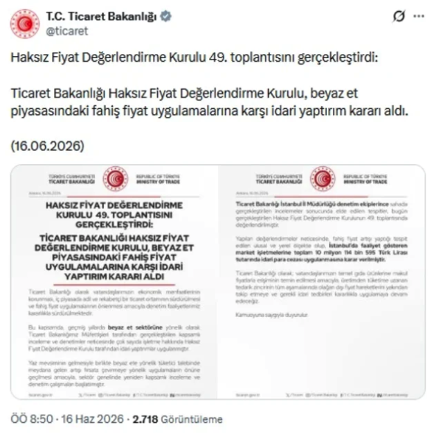 Tavuk fiyatlarındaki oyun bozuldu! İstanbul'daki dev marketlere ceza yağmuru - Resim: 0