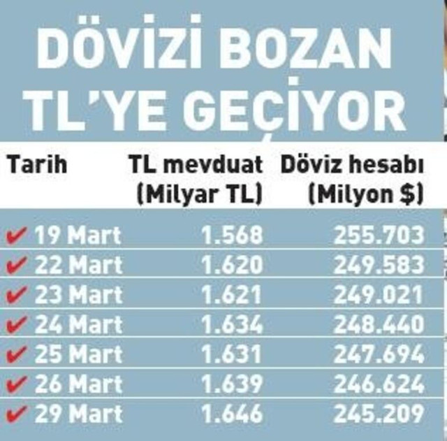 Erdoğan'ın döviz ve altın çağrısı karşılık buldu! 6 günde rekor dolar satışı - Resim: 0