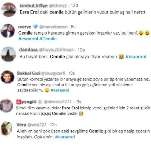 Esra Erol'da Cemile'nin tepkileri viral oldu! Cemile Twitter'ı yıktı geçti: "Mental sağlığım tam olarak bu kadın" - Resim: 4