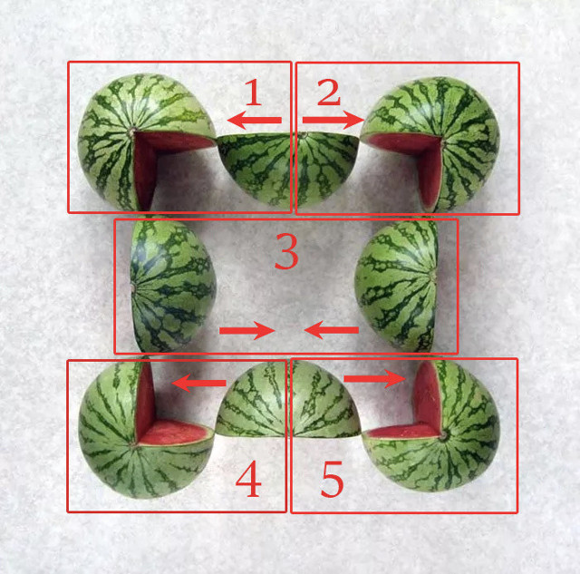 Çok zekiyim diyenler buyrun! Resimde kaç karpuz var kimse ilk tahminde bilemedi - Resim: 1