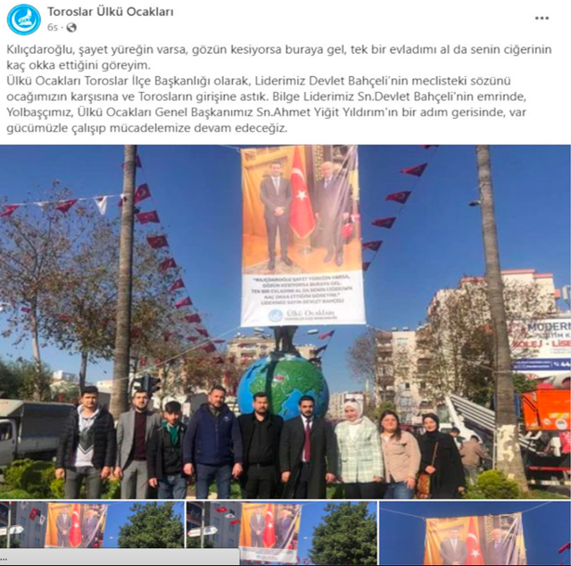 Ülkü Ocakları'ndan Kılıçdaroğlu'na tehdit: Şayet yüreğin varsa... - Resim: 0