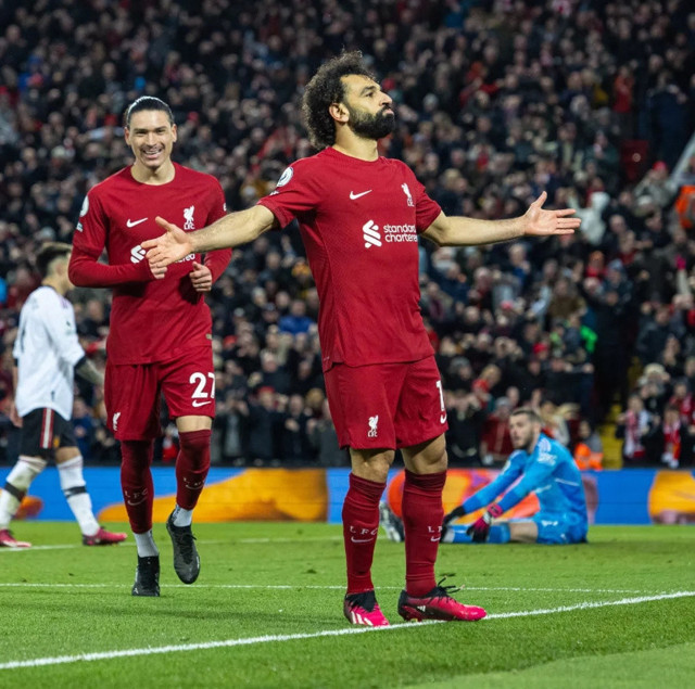 Premier Lig'de tarihi maç: Liverpool, Manchester United'a gol oldu yağdı! - Resim: 3