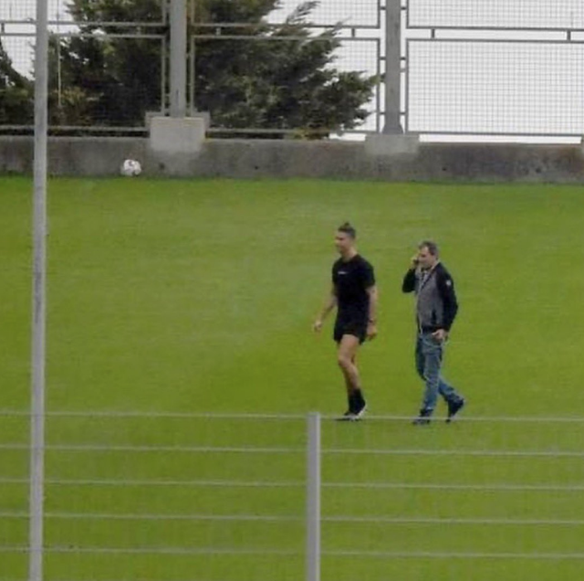 Cristiano Ronaldo koronayı sallamadı antrenman yaptı - Resim: 0