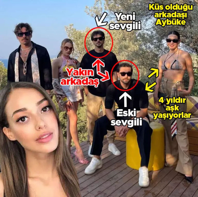 Sosyal medyayı sallayan fotoğraf! Dilan Çiçek Deniz'in yeni sevgilisi, eski sevgili ve eski kankasıyla - Resim: 0