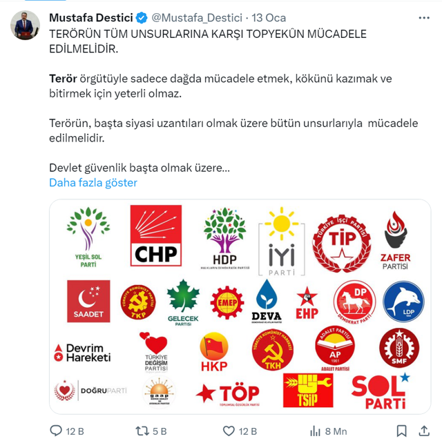 BBP lideri Mustafa Destici 'özerklik' istemiş! Apar topar sildi ama... - Resim: 0