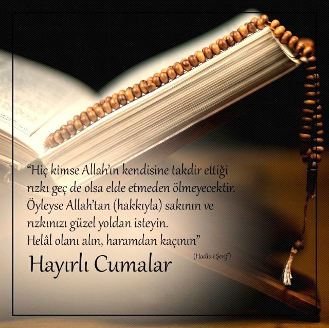 Cuma mesajları güzel kısa resimli cuma mesajları 19 Haziran - Resim: 1