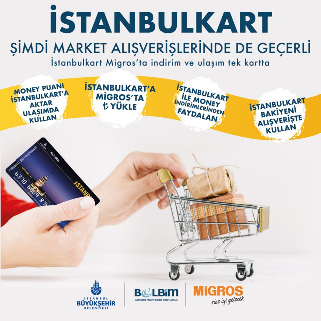 İstanbulkart şimdi market alışverişlerinde de geçerli - Resim: 0