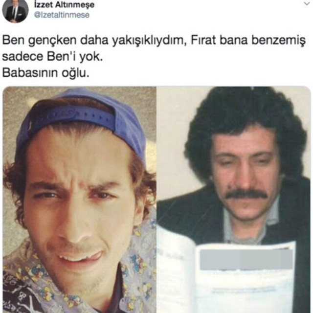Fırat Altunmeşe'yi babası İzzet Altınmeşe böyle ti'ye aldı sosyal medyaya düştü - Resim: 0