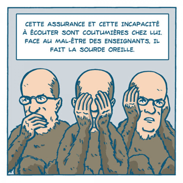 Fransa Eğitim Bakanı Blanquer, kendi çizimleri bulunan yayını sansürledi - Resim: 1