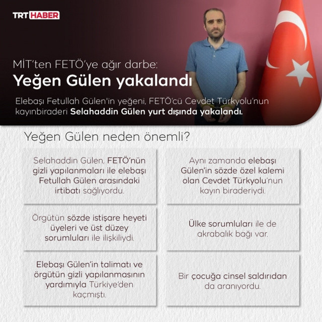 Selahattin Gülen kimdir aslen nereli Gülen'in yeğeni nerede yakalandı - Resim: 0