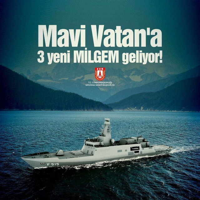Mavi vatan'a 3 yeni MİLGEM geliyor Cumhurbaşkanlığı Savunma Sanayii Başkanı İsmail Demir duyurdu - Resim: 0