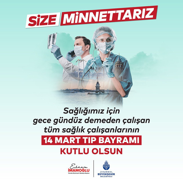 Ekrem İmamoğlu'ndan Erdoğan'a göndermeli 14 Mart mesajı: Hiçbir yere gitmeyecekler - Resim: 0