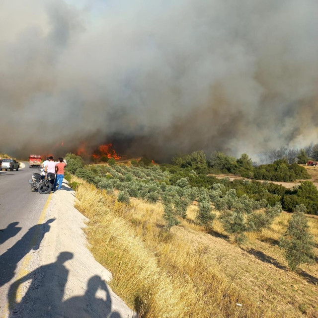Kütahya ve Manisa'daki orman yangını! İyi haber geldi vali son durumu açıkladı - Resim: 1